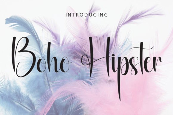 Boho Hipster — Where Free Spirit Meets Typography