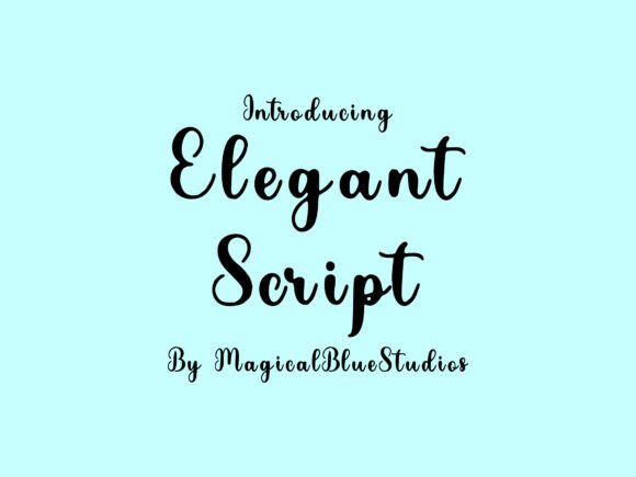 Elegant Script: Timeless Typography for Refined Designs