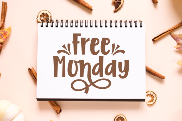 Free Monday Font – A Playful Handwritten Typeface