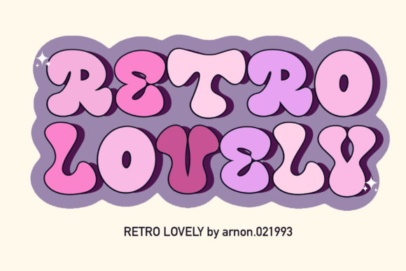 Retro Lovely Font: Vintage Charm for Modern Designs